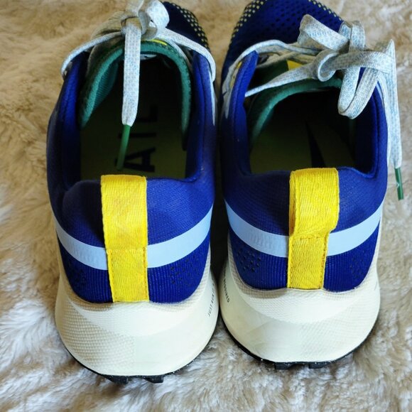 Size 7 - Mens Nike React Pegasus Trail 4 Blue - Only Worn Once! - Picture 7 of 8